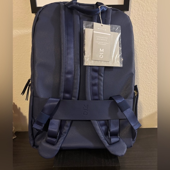 Stylish Blue Backpack - Picture 2 of 5